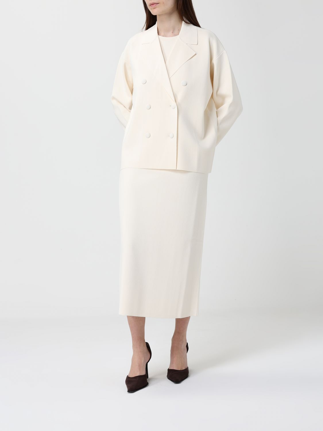 Dress Woman color Ivory