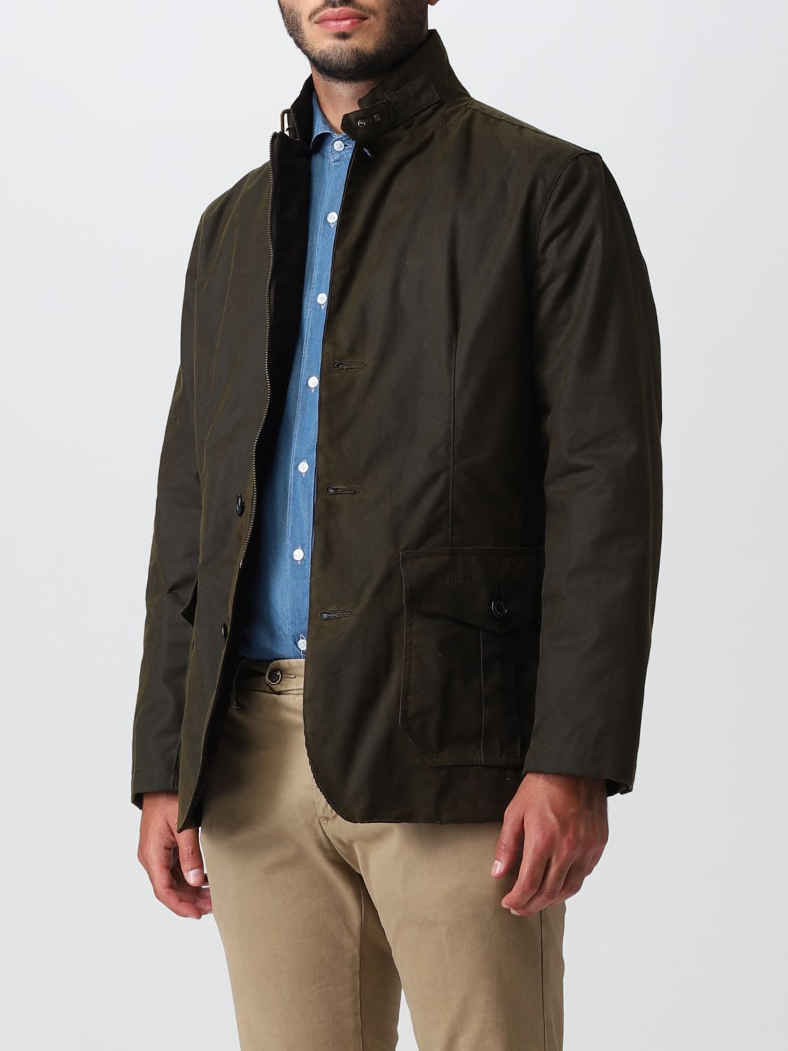 Jacket Men color Olive