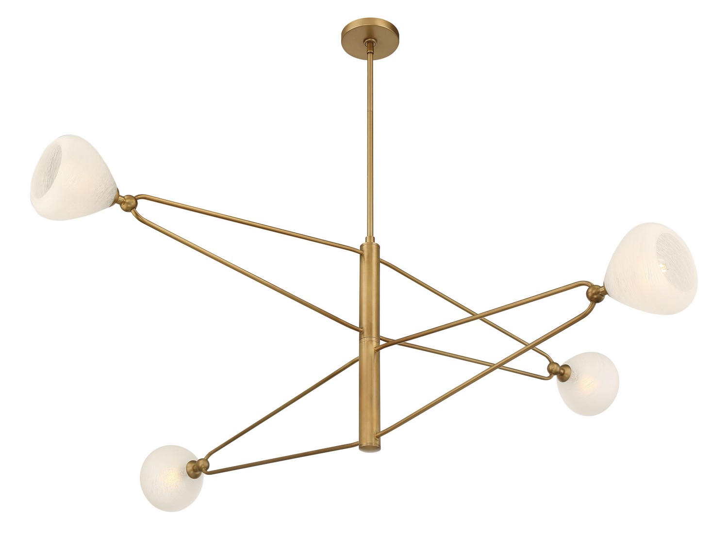 Legacy Brass Chandelier from the Orion Collection