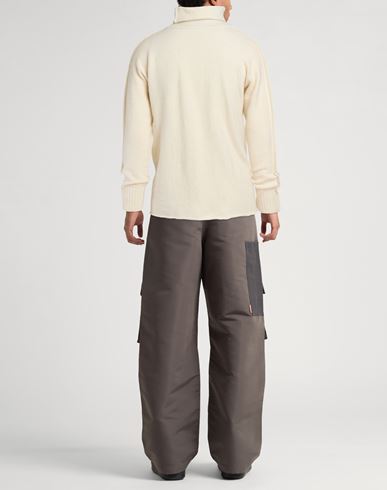 Man Turtleneck Ivory Size 2 Cotton, Alpaca wool, Nylon, Wool, Polyurethane
