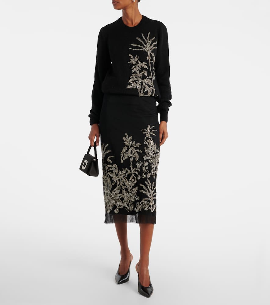 Noemie embellished sweater
