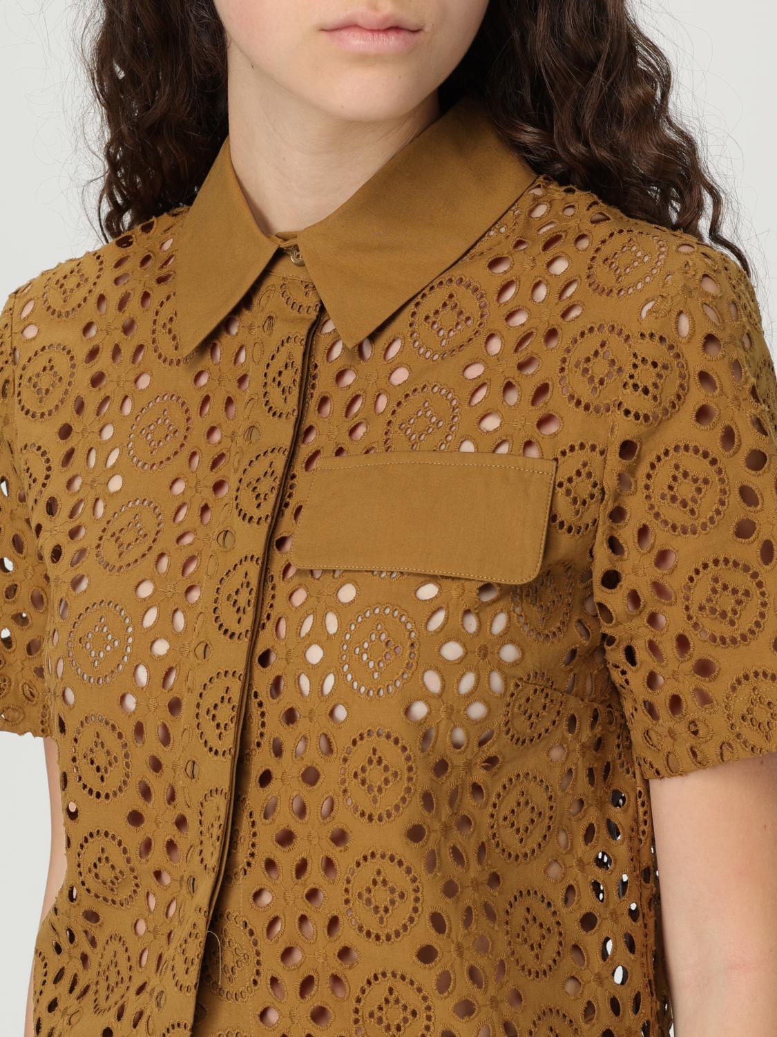 Pants LIU JO Woman color Camel