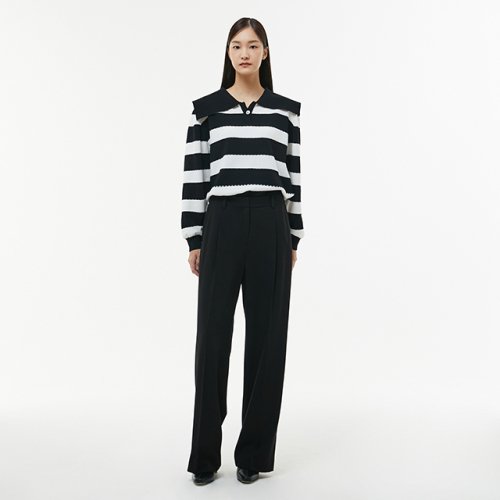 One-Tuck Semi-Wide Pants AP3WP869 