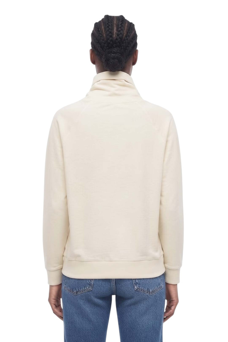 Yellow Solid Turtle Neck Sweater