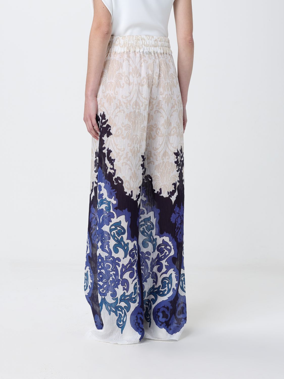 Pants Woman color Royal Blue