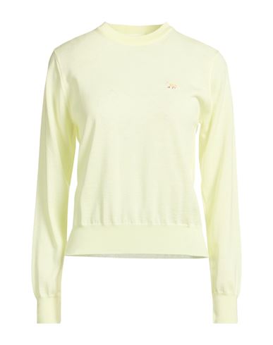 Maison Kitsuné Woman Sweater Light green Size M Wool