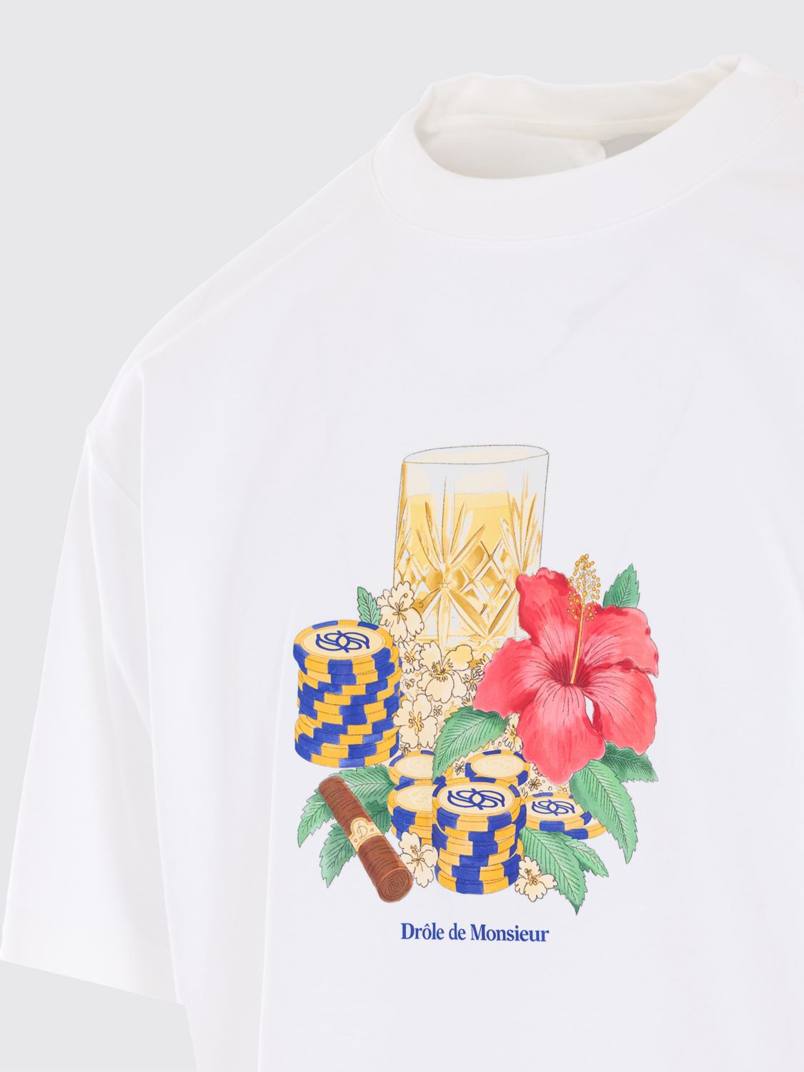 T-Shirt DRÔLE DE MONSIEUR Men color White