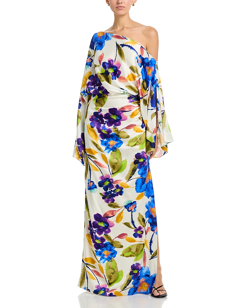 Noel Silk Blend Maxi Dress