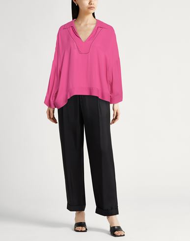 Fabiana Filippi Woman Top Fuchsia Size 6 Viscose, Brass