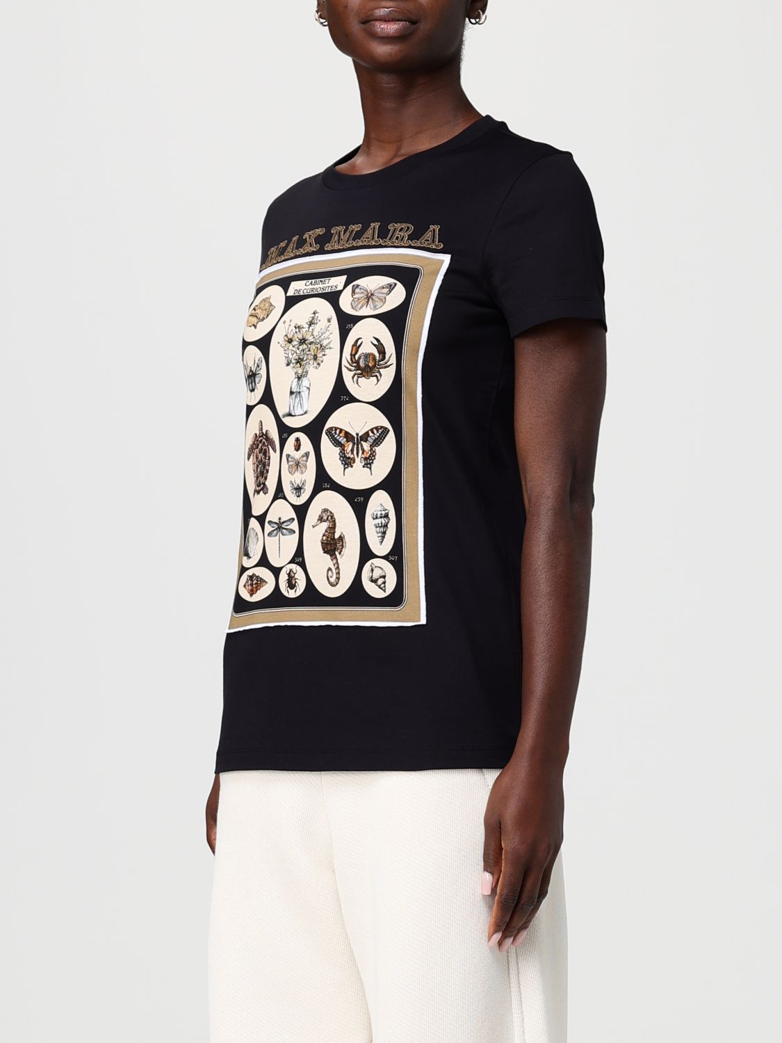 Top Woman color Black
