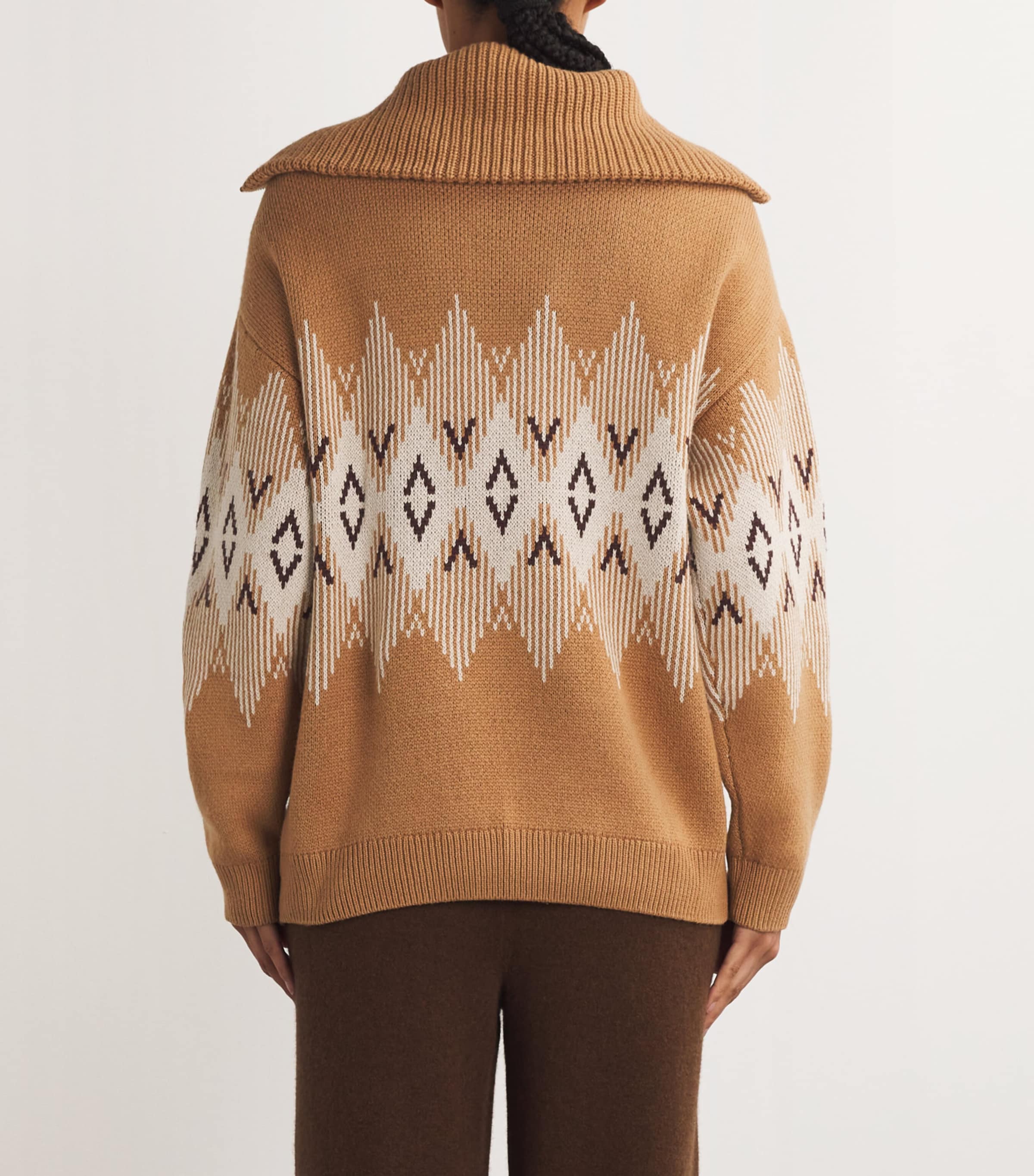 Knitted Half-Zip Heidi Sweater