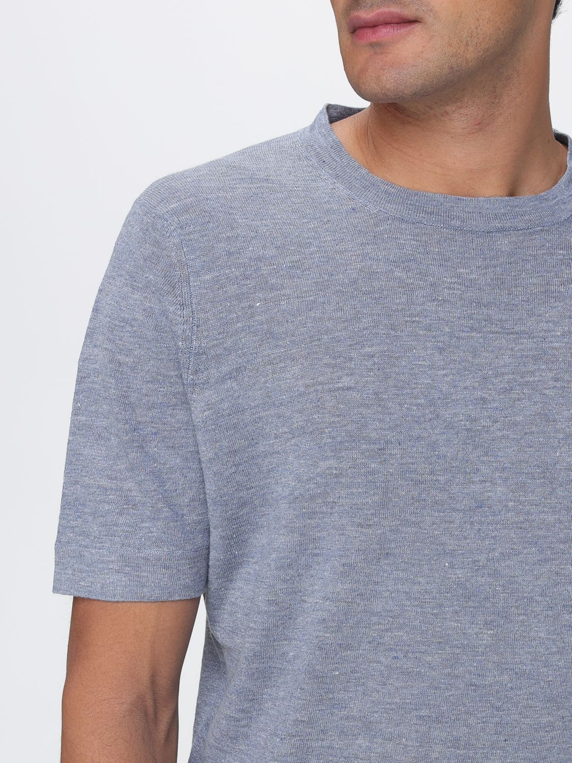 Sweater Men color Gnawed Blue