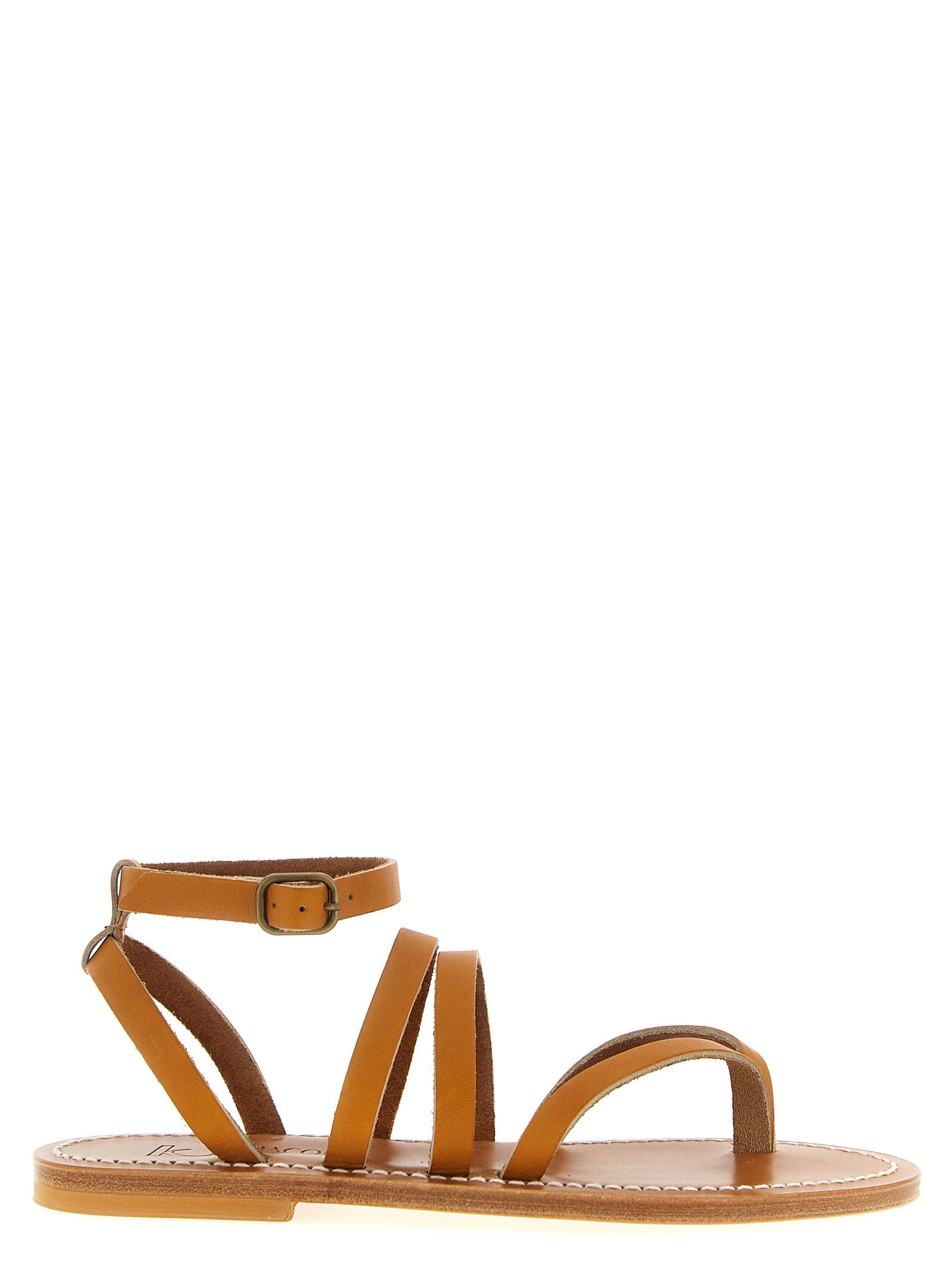 Sandal — Cognac