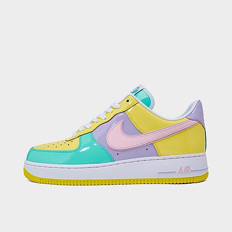 Air Force 1 '07 Low SE Casual Shoes in Yellow Pulse/Hydrangeas/Emerald Rise