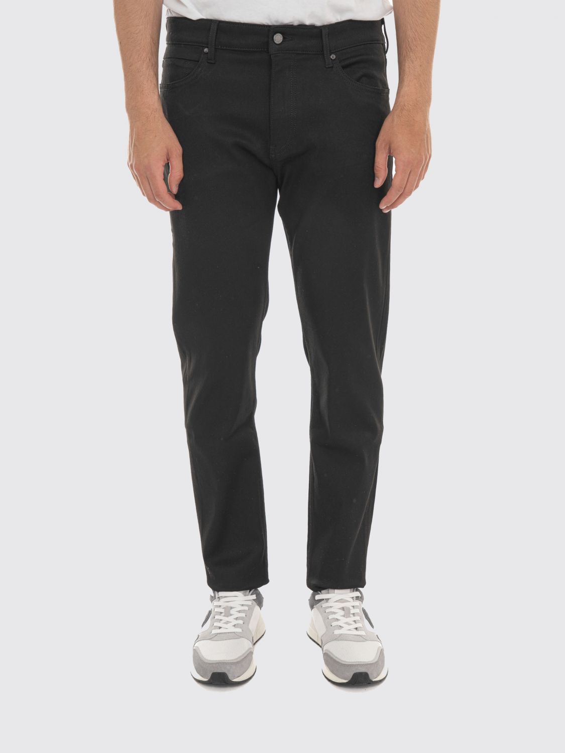 Pants Men color Black