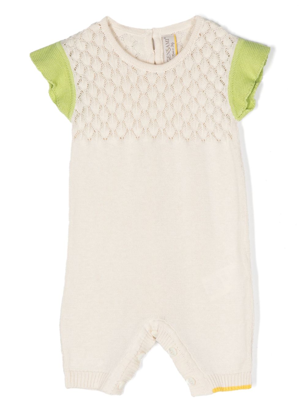 Panelled-design shorties - Neutrals