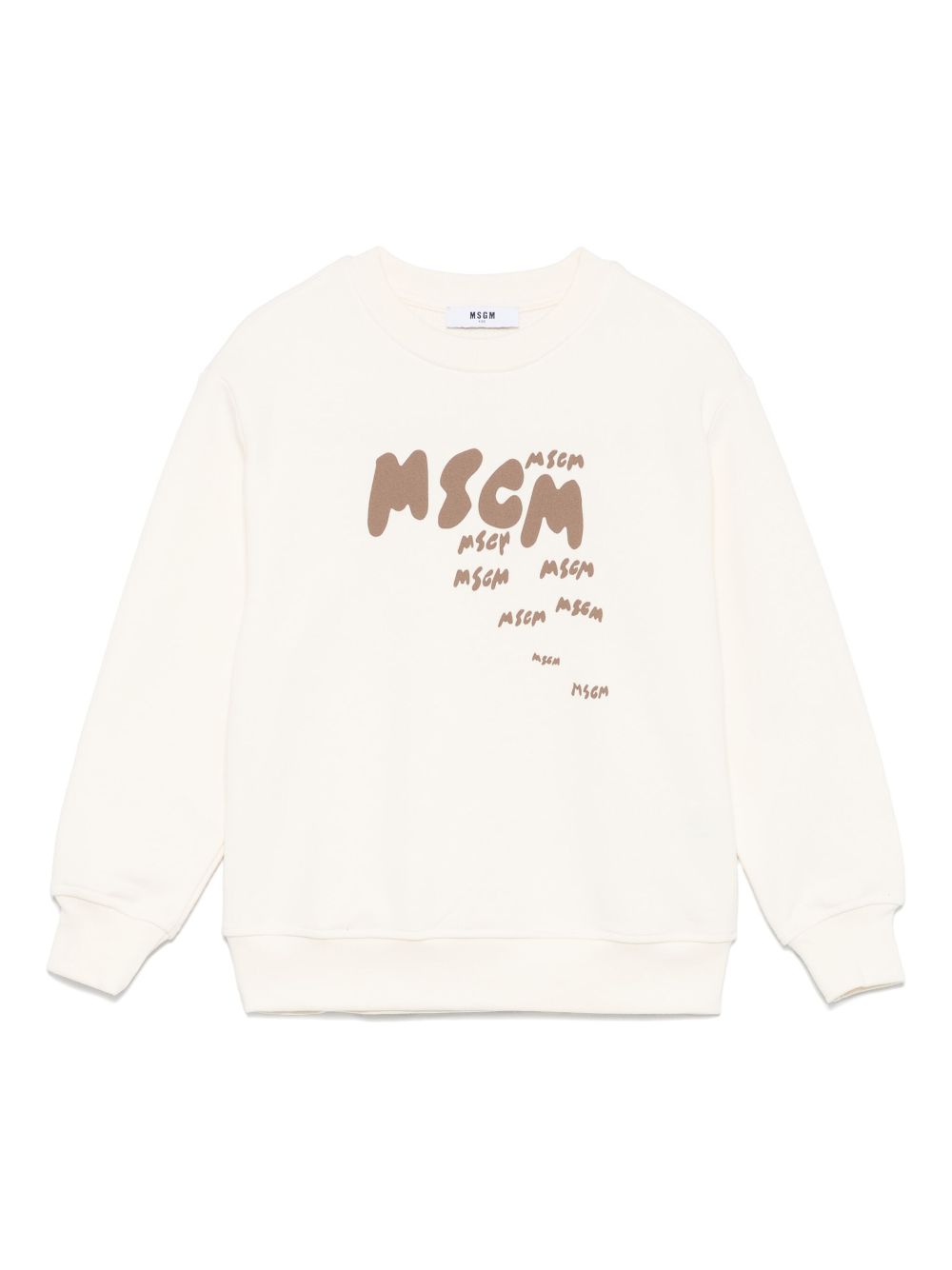 Logo-print sweatshirt - Brown