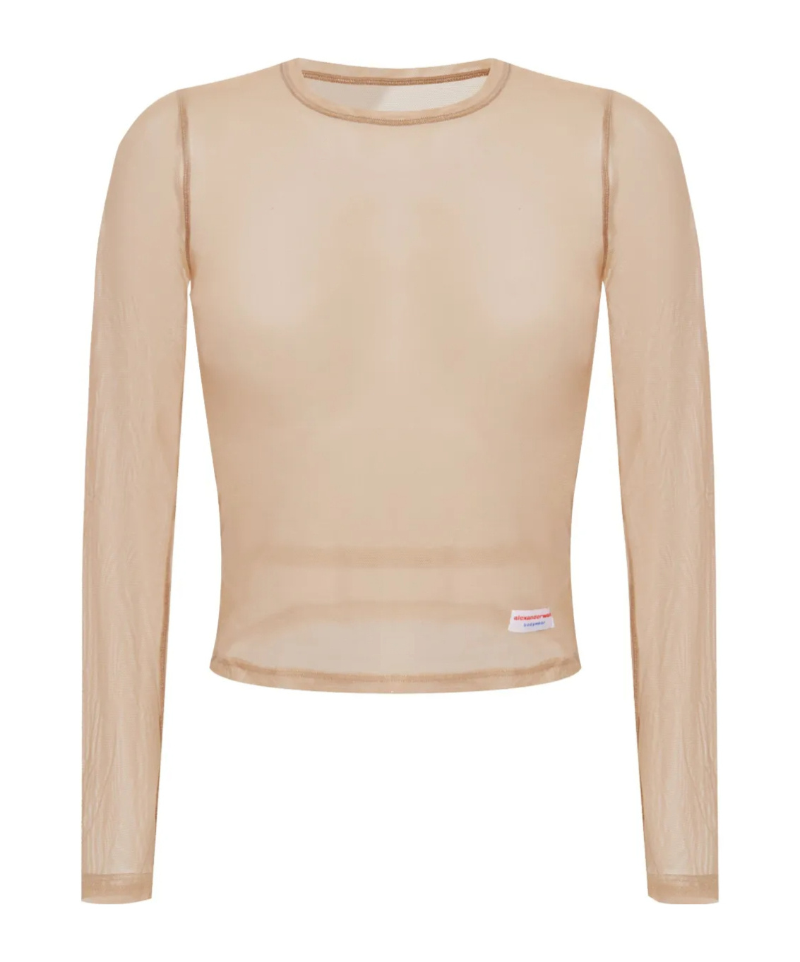 Semi-sheer lingerie top