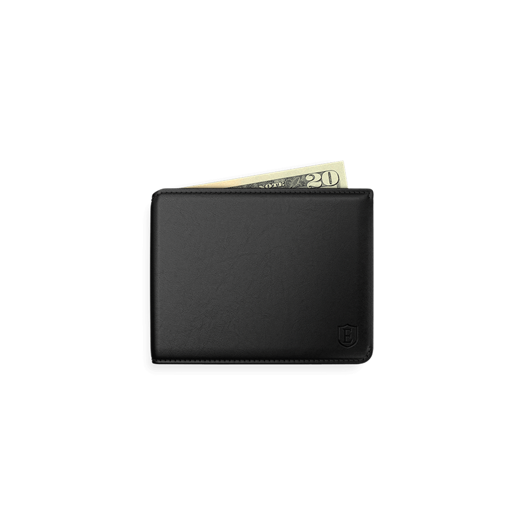 Bifold Wallet - Brown Smart Slim Bifold Wallet for Men Magnetic Cardholder Trackable Card Holder Premium Leather Wallet RFID Blocking