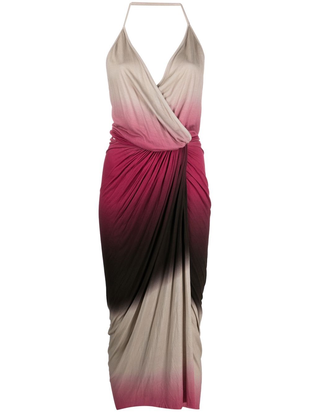 Vered halter-neck dress - Pink