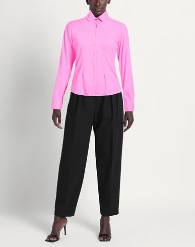 Woman Shirt Fuchsia Size 10 Polyamide, Elastane