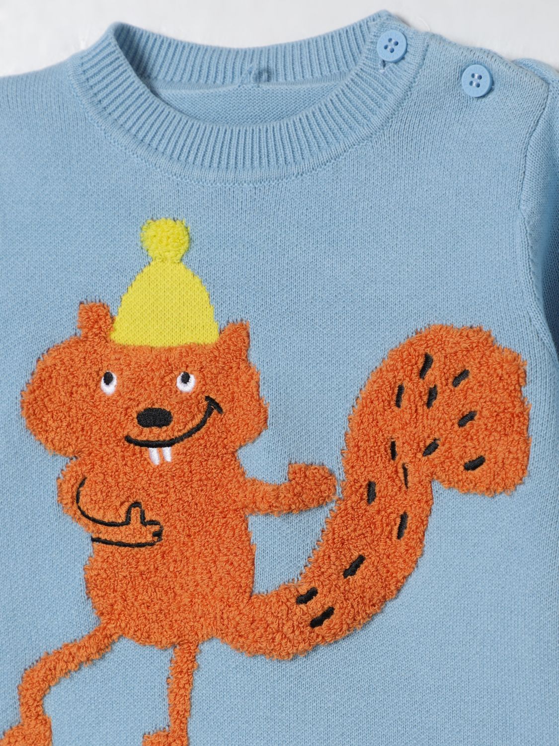 Sweater Kids color Gnawed Blue
