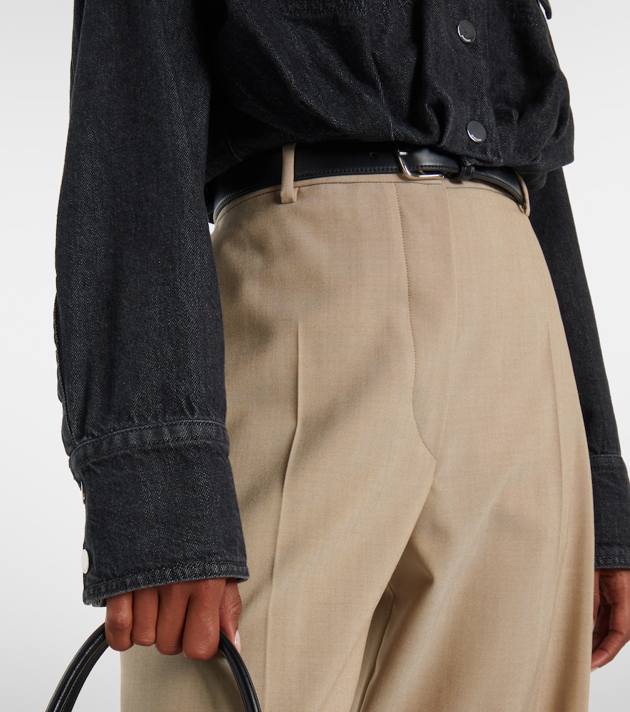 Sondrio cropped denim shirt
