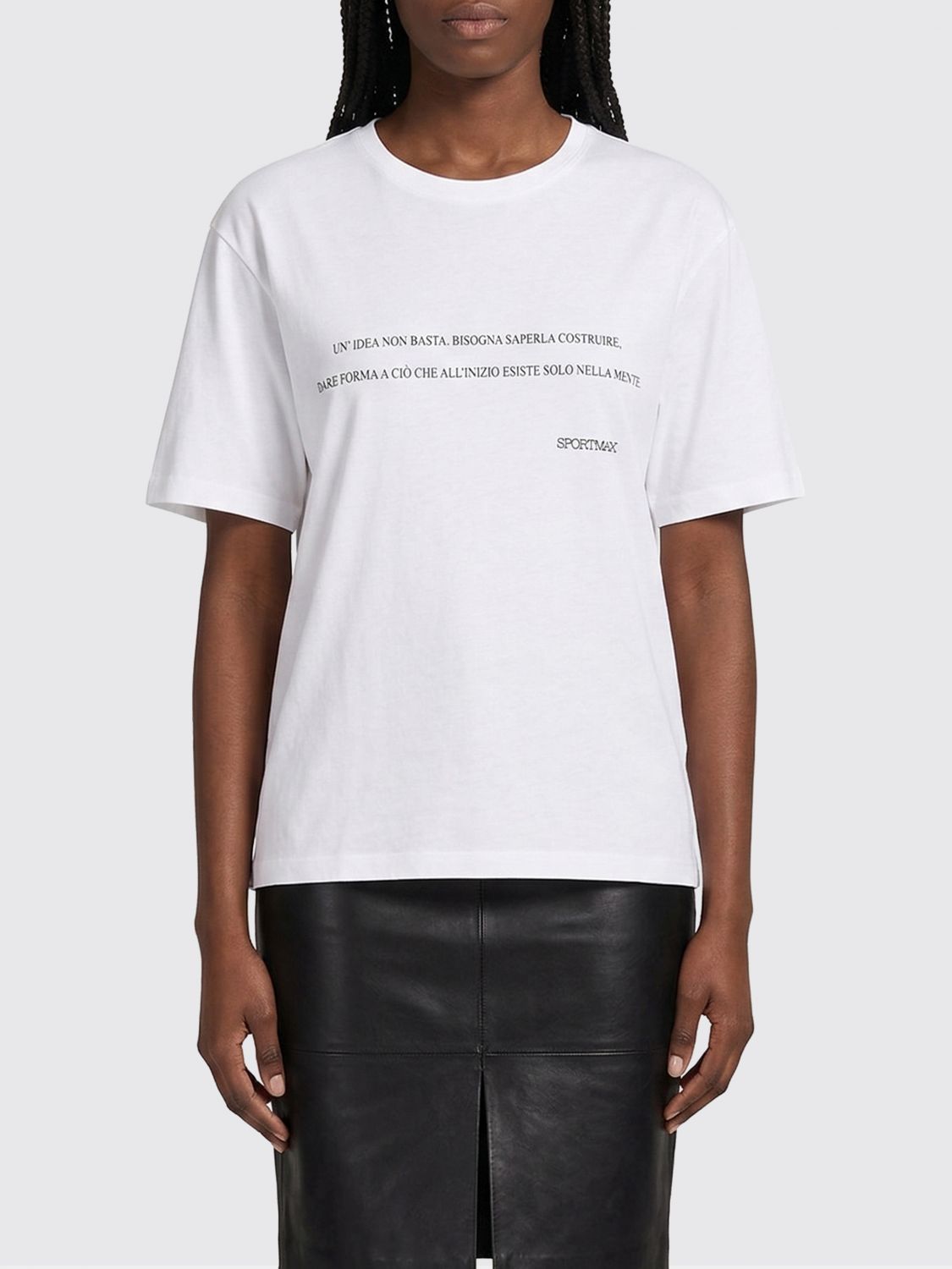 T-Shirt Woman color White