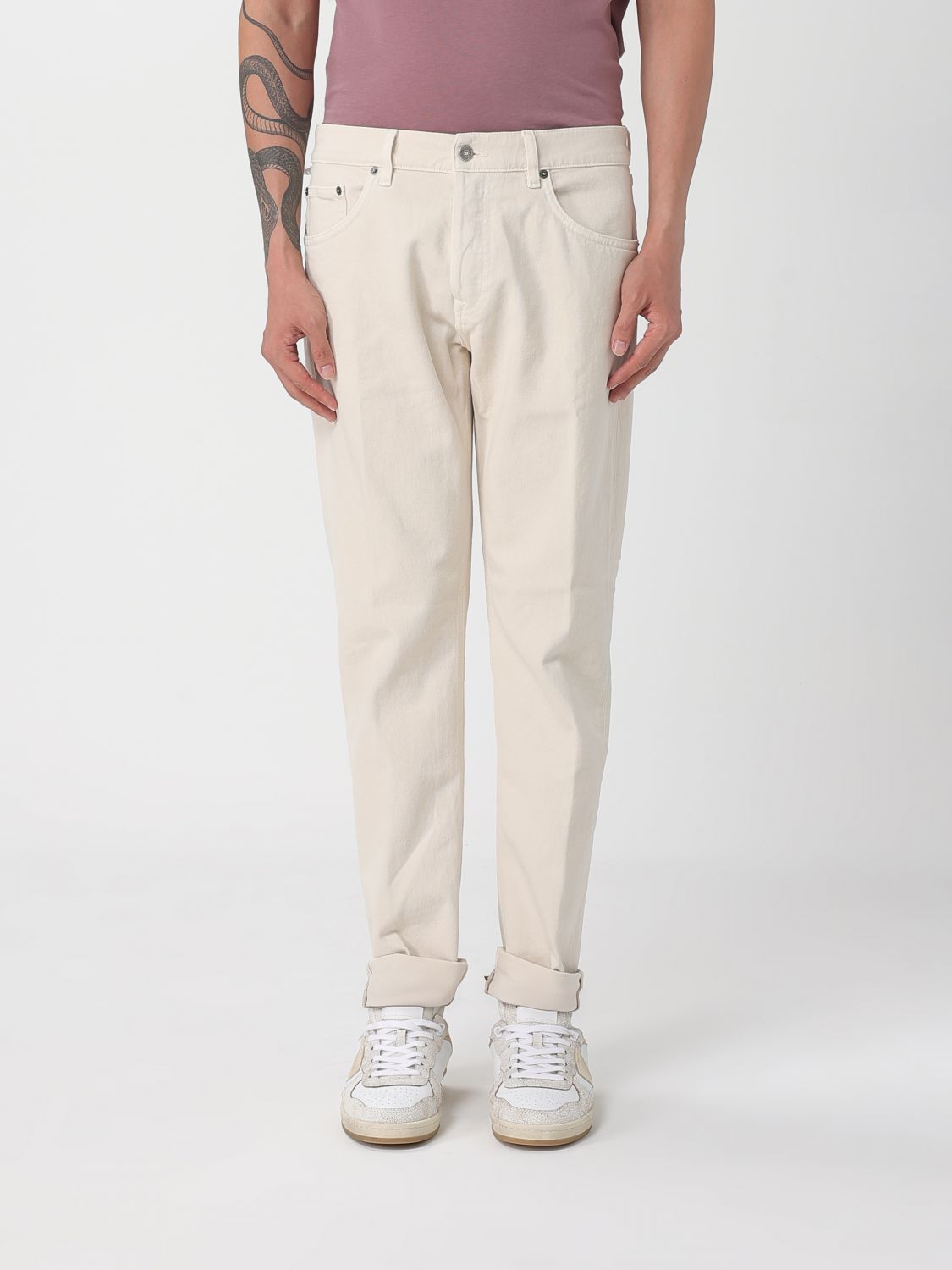 Jeans Men color White