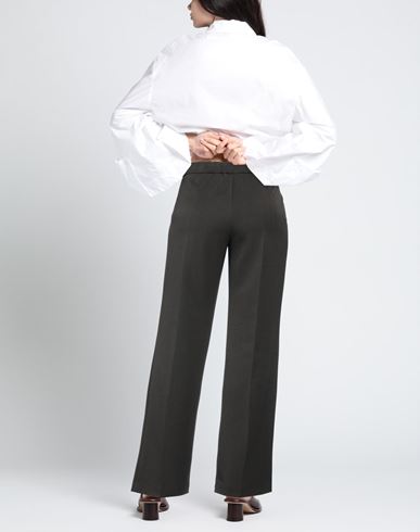 Woman Pants Charcoal Size 4 Polyester, Viscose, Elastane