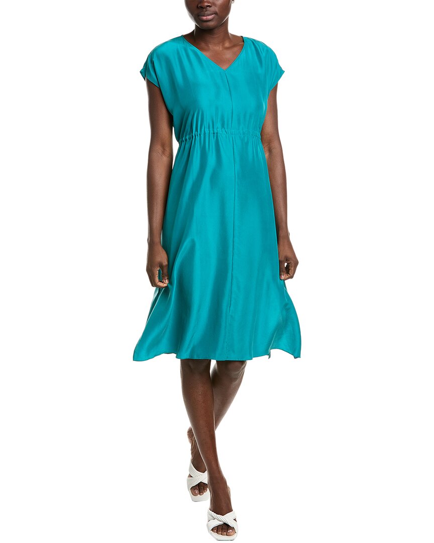 Silk Midi Dress