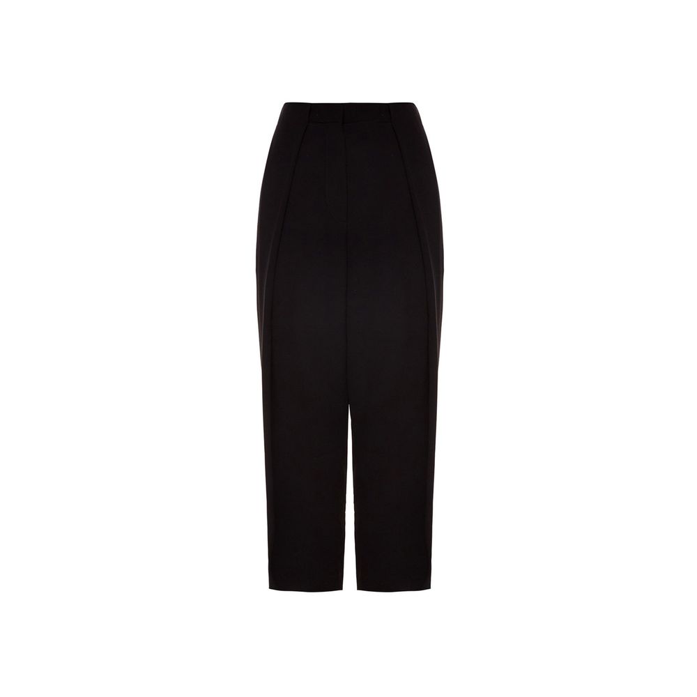 Viscose Trousers — Black