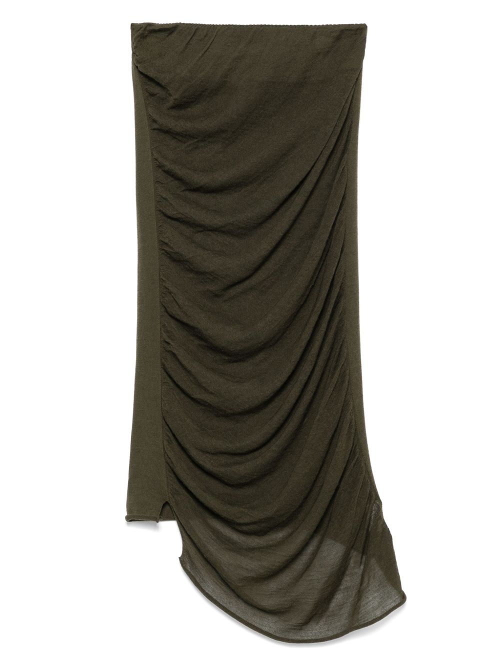 Issey Miyake Ambiguous midi skirt - Black