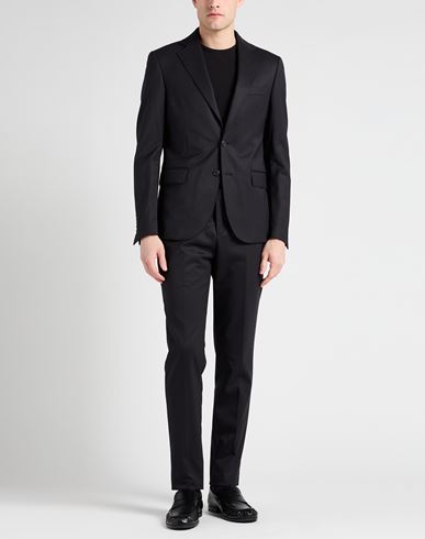 Brian Dales Man Suit Black Size 38 Polyester, Wool, Elastane
