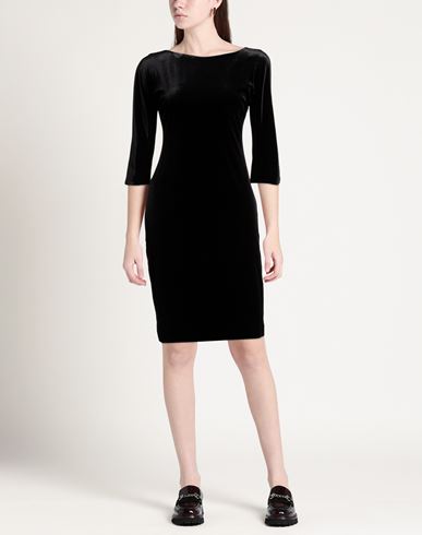 Woman Mini dress Black Size 6 Polyester, Elastane