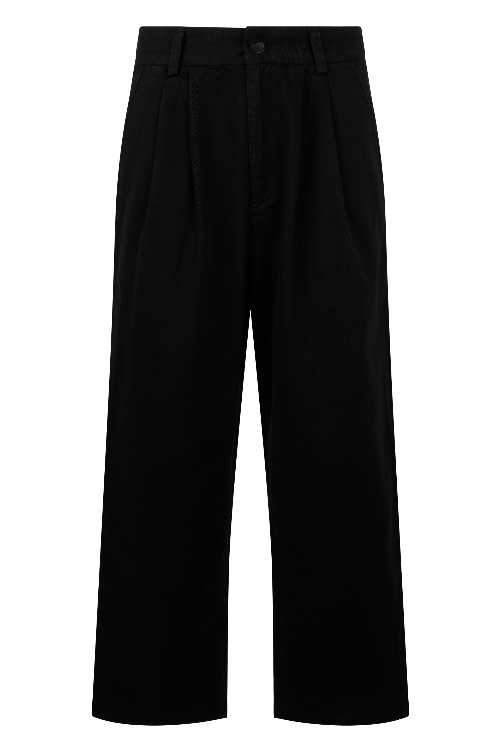 Loose Cotton Trousers with Modern Design