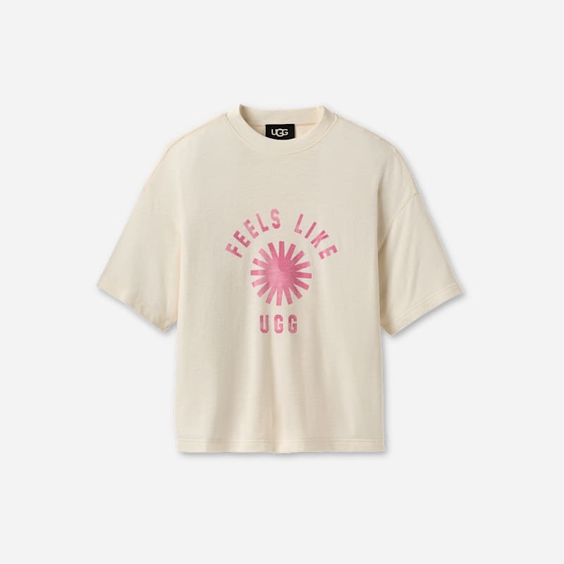Feels Like ® Tee in Leche/Woodviolet
