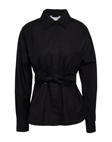 Woman Shirt Black Size 8 Cotton