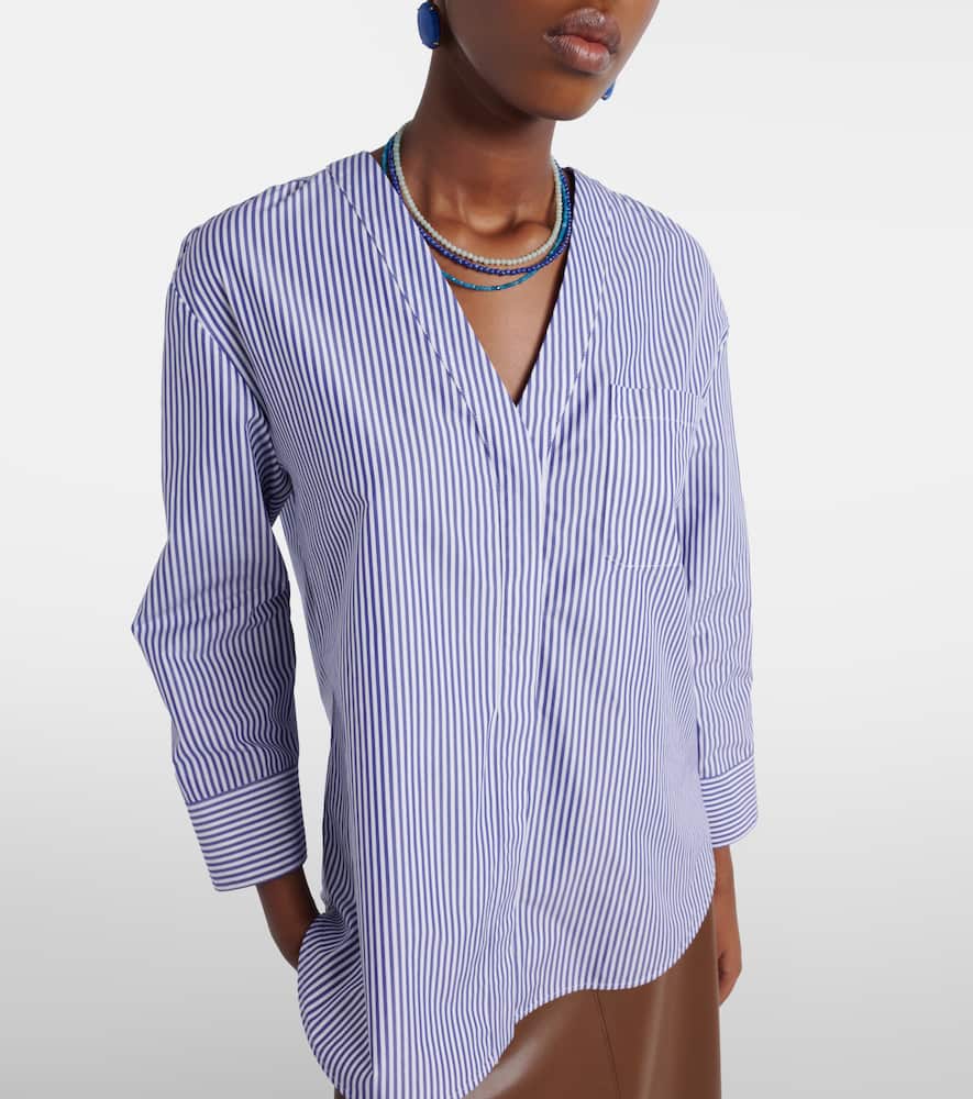 Chicca cotton poplin shirt