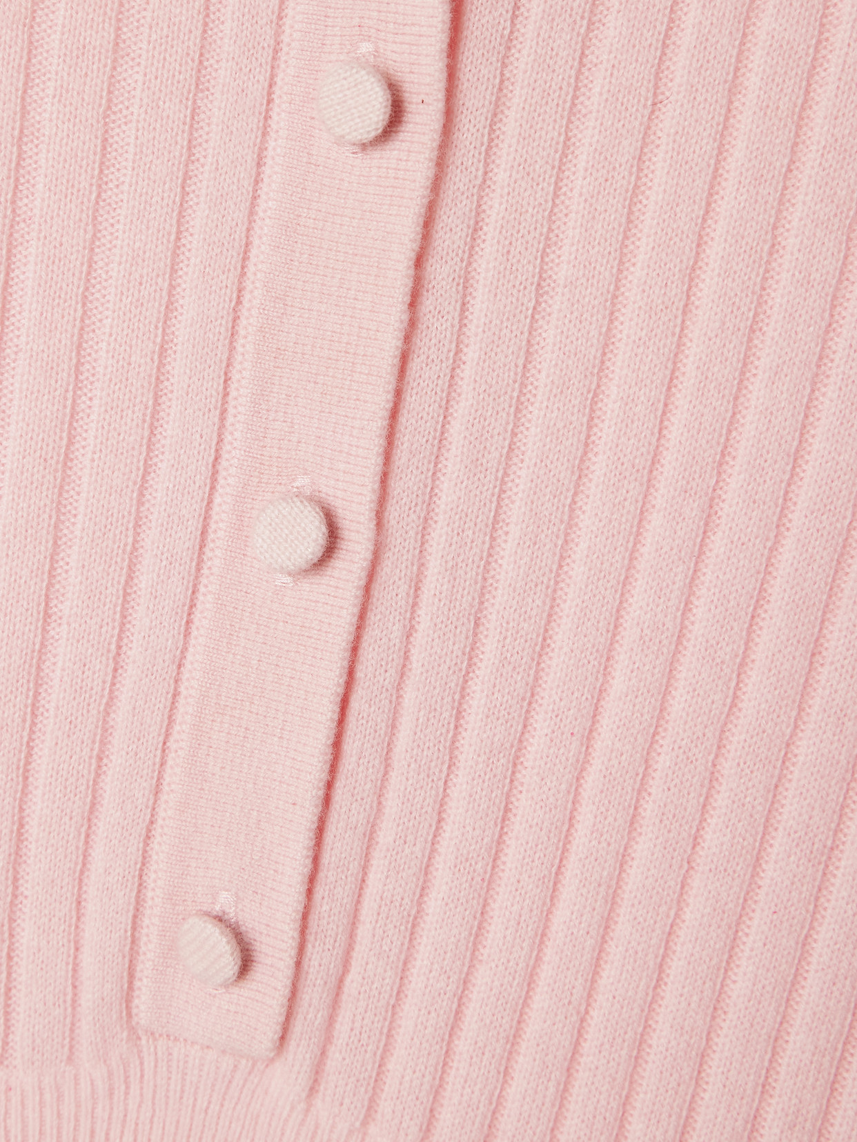 Skylark Ribbed Organic Cashmere Midi Dress - Pink