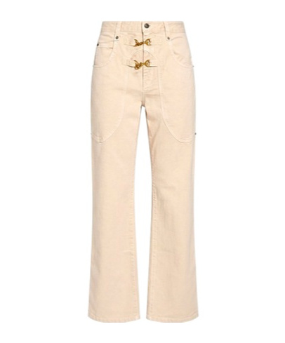 Straight-leg jeans