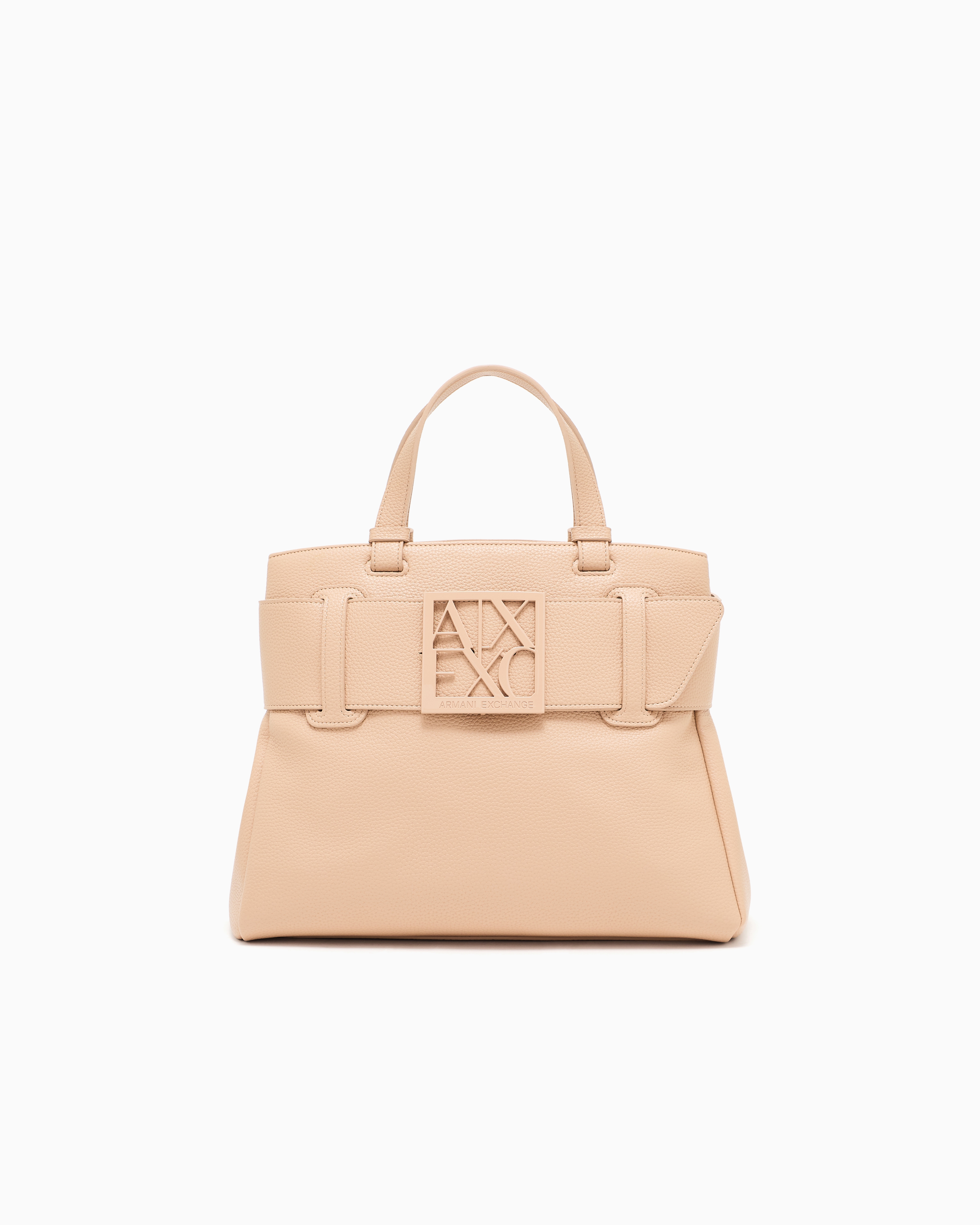 Soft shopping bag with outer coating