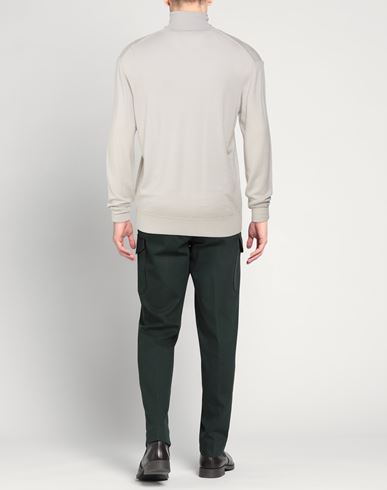 Man Turtleneck Light grey Size 3XL Virgin Wool