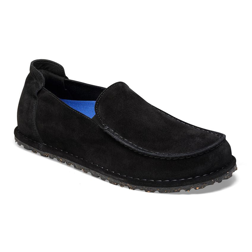 Unisex Utti Slip On Suede Leather Black