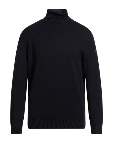Man Turtleneck Midnight blue Size L Virgin Wool