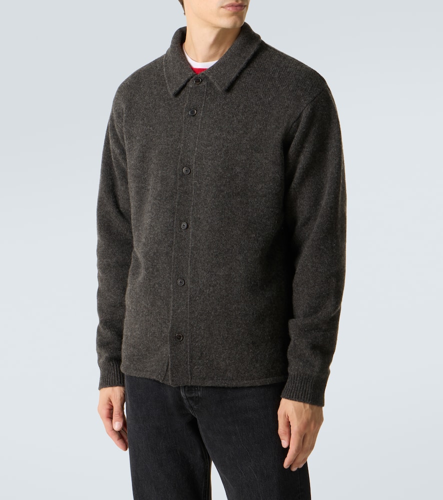 Wool overshirt