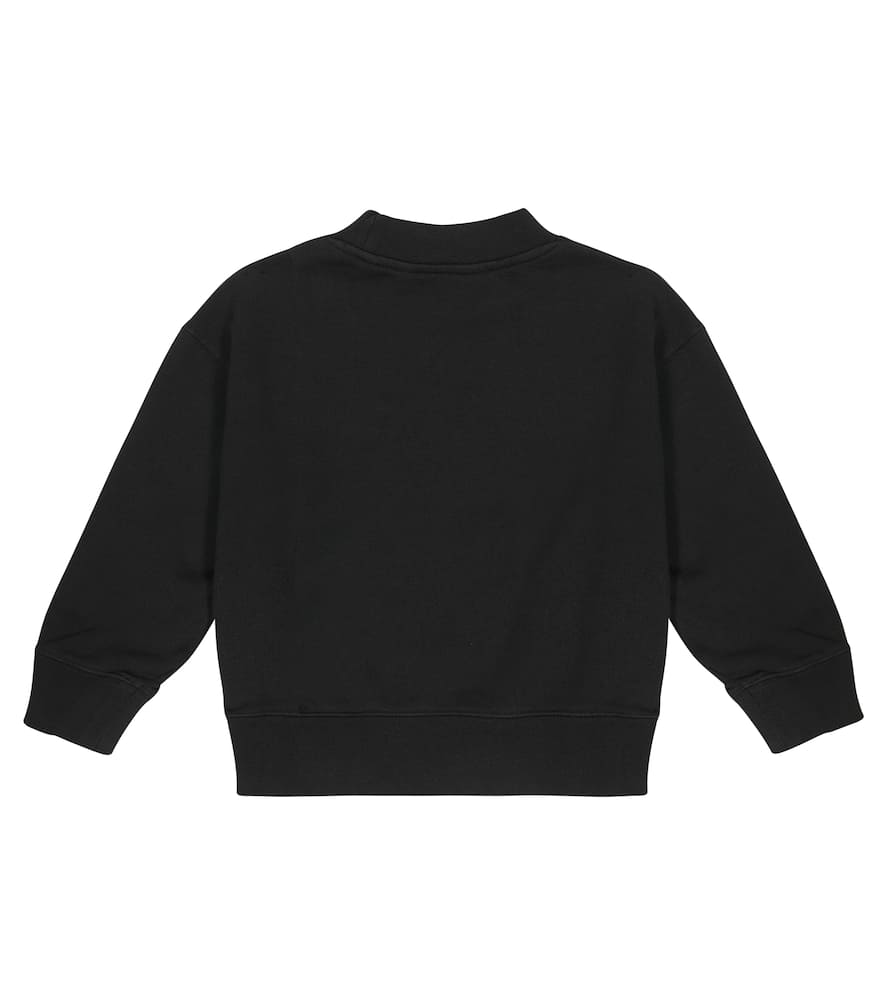 Palm Angels Kids Logo cotton sweatshirt