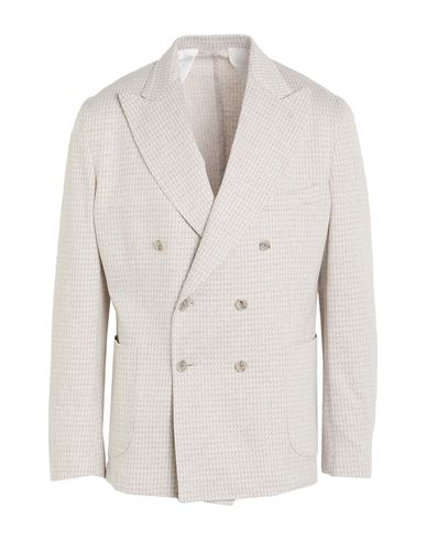 Dynamic Man Blazer Beige Size 42 Cotton, Linen