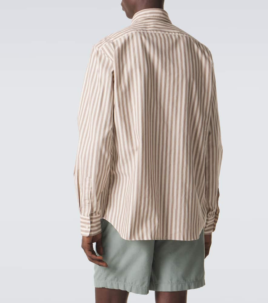 Striped cotton shirt