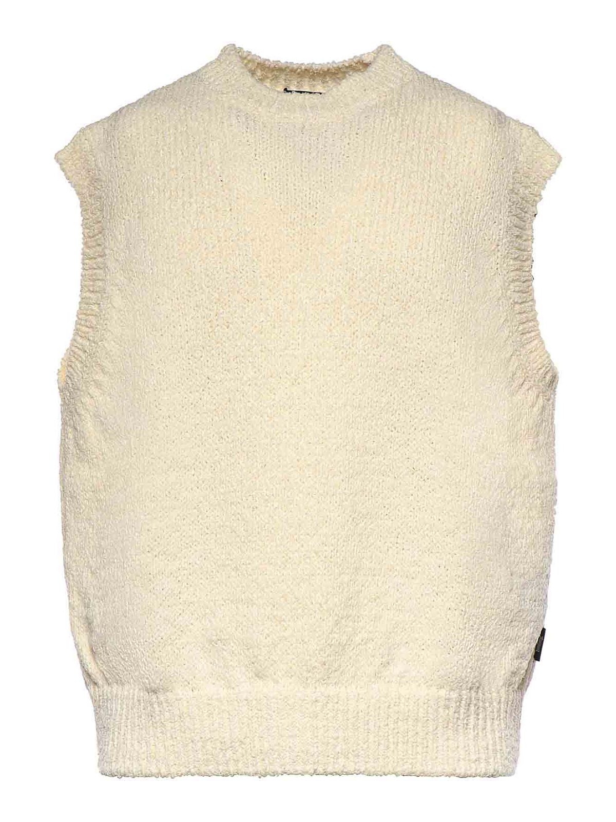 Cotton And Nylon Blend Vest